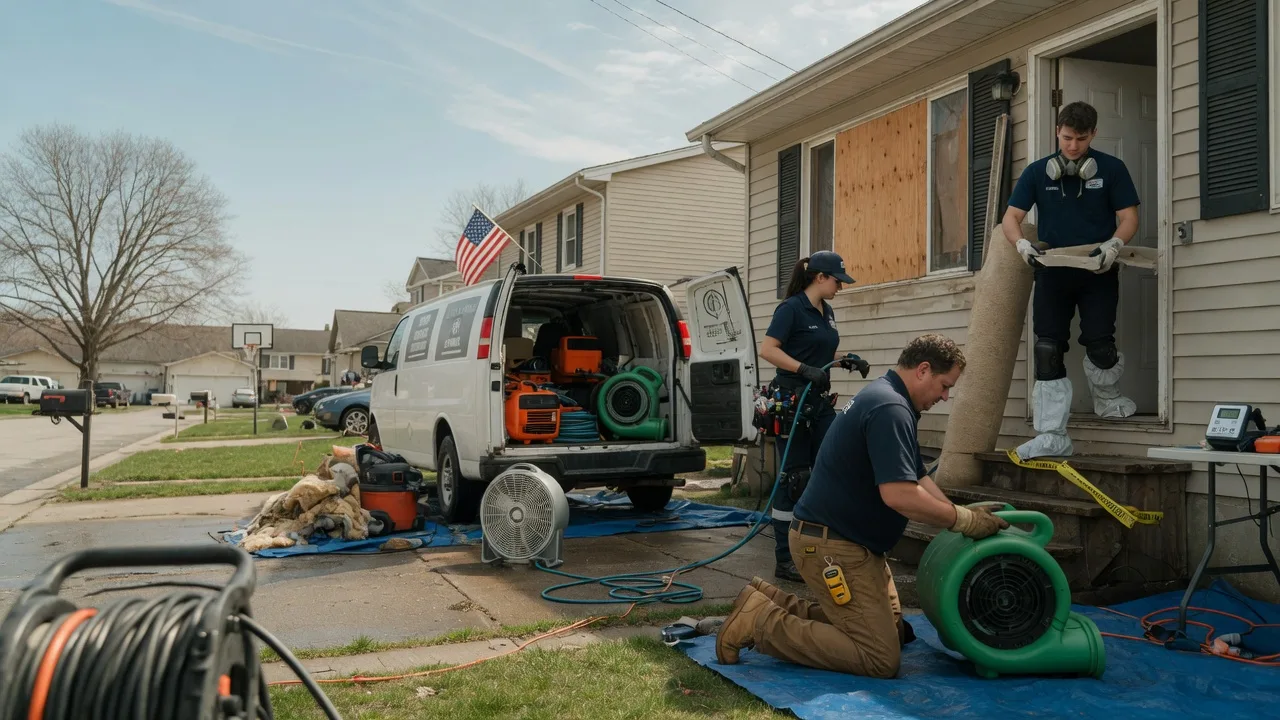Water Damage Restoration in Blanchard, OK near me